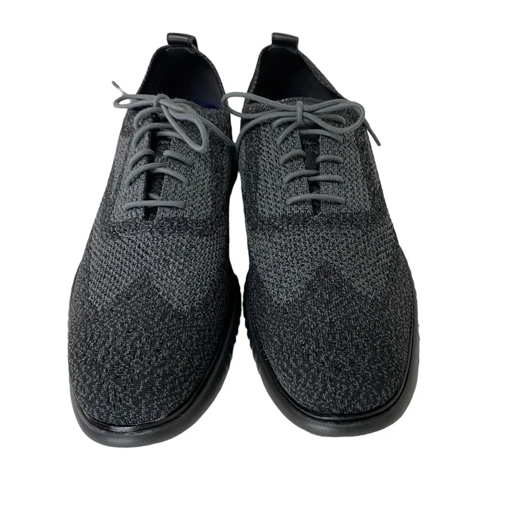 Cole‎ Haan ZeroGrand Wingtip Oxford Shoe Black 12